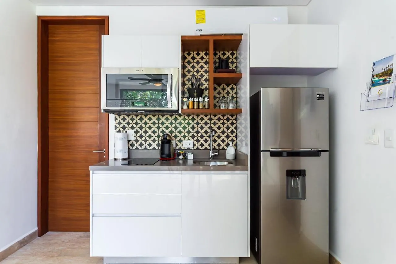 Hotel-Style Room In Condominium With Gym And Spa Included Tulum Apartment
